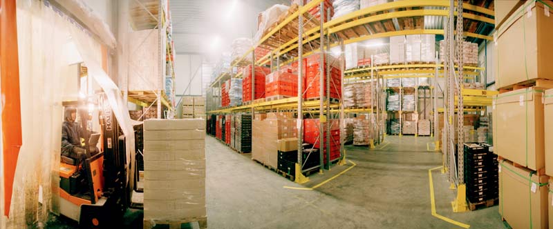Cold-storage warehouse