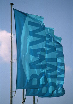 BMW flags