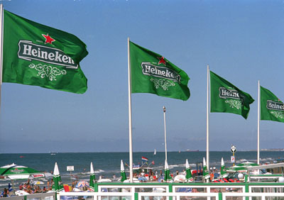 Heineken flags