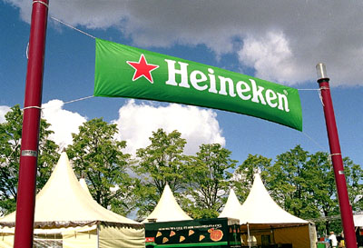 Heineken banner