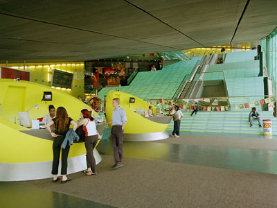Arena, entrance